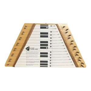First Act Lap Harp Wood 7 Song Cards- Needs Tuning